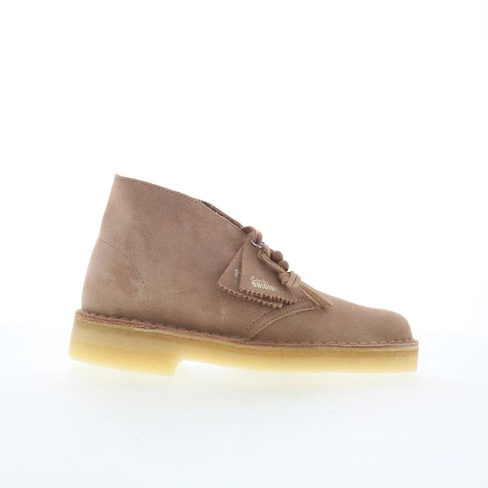 Clarks Womens Desert Boot Beige Boots (NWT)